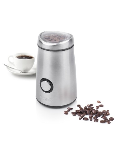 Princess 242196 Macinacaffè Acciaio Inox Deluxe