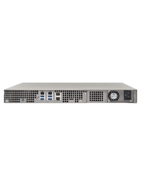 QNAP TS-453U server NAS e di archiviazione Rack (1U) Collegamento ethernet LAN Nero