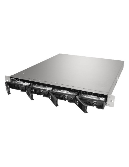 QNAP TS-453U server NAS e di archiviazione Rack (1U) Collegamento ethernet LAN Nero