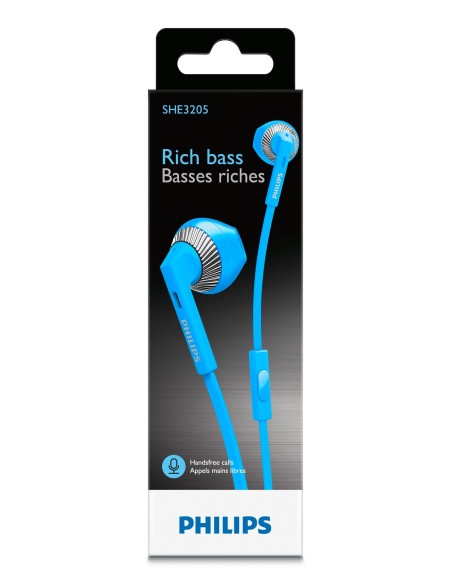 Philips Cuffie auricolari SHE3205BL 00