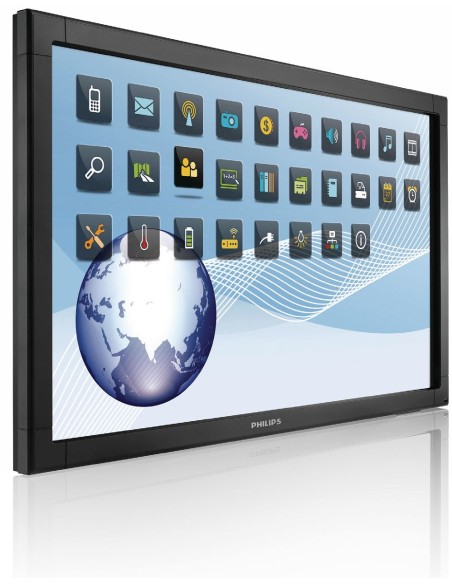 Philips BDL6526QT 163,8 cm (64.5") 1920 x 1080 Pixel Multi utente Nero