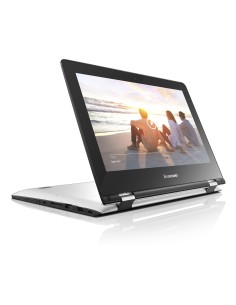 Lenovo Yoga 300 Ibrido (2 in 1) 29,5 cm (11.6") Touch screen Intel® Celeron® 2 GB DDR3L-SDRAM 32 GB Flash Wi-Fi 4 (802.11n)