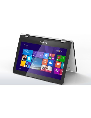 Lenovo Yoga 300 Ibrido (2 in 1) 29,5 cm (11.6") Touch screen Intel® Celeron® 2 GB DDR3L-SDRAM 32 GB Flash Wi-Fi 4 (802.11n)