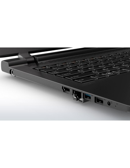 Lenovo Essential B50-10 Computer portatile 39,6 cm (15.6") Intel® Celeron® 4 GB DDR3L-SDRAM 500 GB Hard Disk Ibrido FreeDOS Nero
