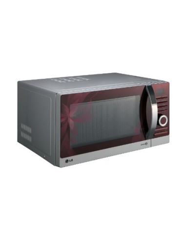 LG MH6883ATF forno a microonde Superficie piana 28 L 900 W Grigio, Rosso