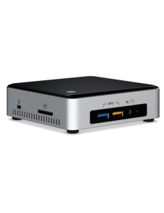 Intel BOXNUC6I5SYK barebone per PC stazione di lavoro UCFF Nero, Argento LGA 1356 (Presa B2) i5-6260U 1,8 GHz