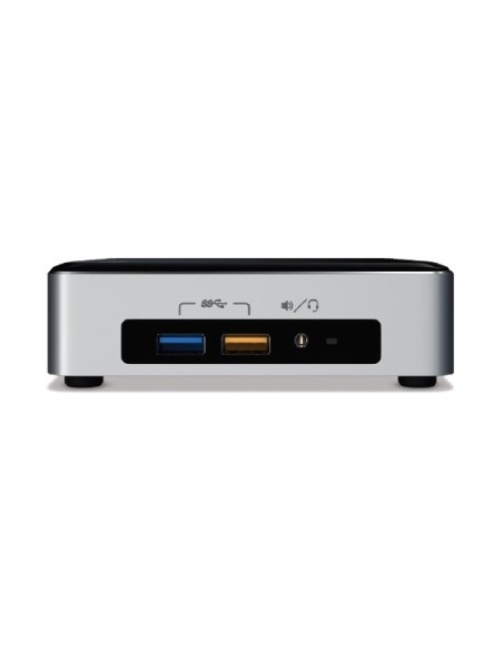 Intel BOXNUC6I5SYK barebone per PC stazione di lavoro UCFF Nero, Argento LGA 1356 (Presa B2) i5-6260U 1,8 GHz