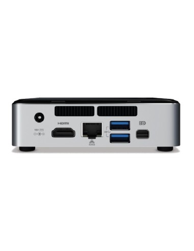Intel BOXNUC6I5SYK barebone per PC stazione di lavoro UCFF Nero, Argento LGA 1356 (Presa B2) i5-6260U 1,8 GHz