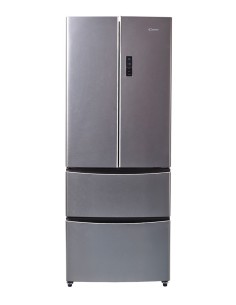 Candy CCMN 7182IXS frigorifero side-by-side Libera installazione 371 L Acciaio inossidabile