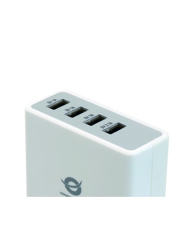 Conceptronic Caricatore USB a 4 porte da 5.1 A