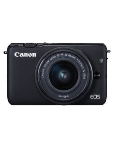 Canon EOS M10 + EF-M 15-45mm f 3.5-6.3 IS STM MILC 18 MP CMOS 5184 x 3456 Pixel Nero