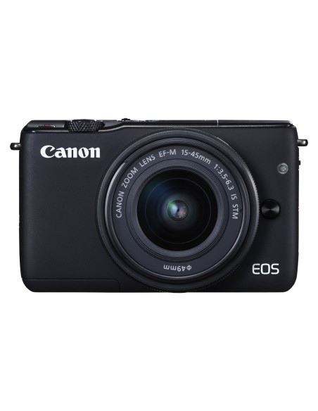 Canon EOS M10 + EF-M 15-45mm f 3.5-6.3 IS STM MILC 18 MP CMOS 5184 x 3456 Pixel Nero