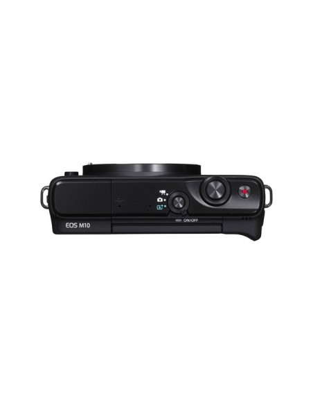 Canon EOS M10 + EF-M 15-45mm f 3.5-6.3 IS STM MILC 18 MP CMOS 5184 x 3456 Pixel Nero