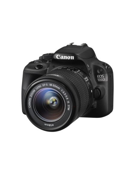 Canon EOS 100D + EF-S 18-55mm Kit fotocamere SLR 18 MP CMOS 5184 x 3456 Pixel Nero
