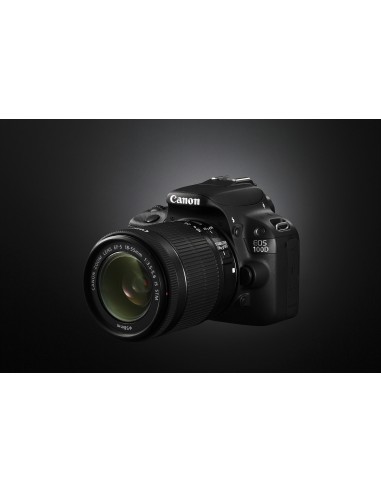 Canon EOS 100D + EF-S 18-55mm Kit fotocamere SLR 18 MP CMOS 5184 x 3456 Pixel Nero