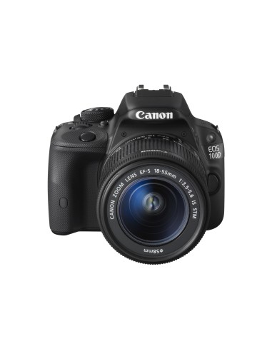 Canon EOS 100D + EF-S 18-55mm Kit fotocamere SLR 18 MP CMOS 5184 x 3456 Pixel Nero