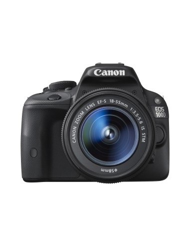 Canon EOS 100D + EF-S 18-55mm Kit fotocamere SLR 18 MP CMOS 5184 x 3456 Pixel Nero