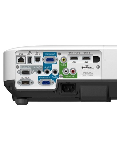 Epson EB-1980WU videoproiettore Proiettore a raggio standard 4400 ANSI lumen 3LCD WUXGA (1920x1200) Nero, Bianco