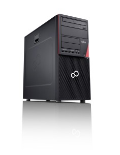 Fujitsu ESPRIMO P956 DDR4-SDRAM i7-6700 Intel® Core™ i7 8 GB 1000 GB HDD Windows 7 Professional PC Nero, Rosso