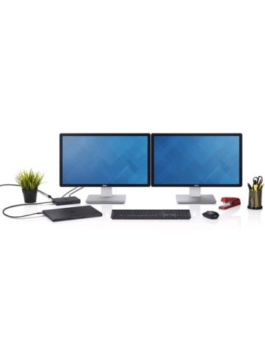 DELL 452-BCDG replicatore di porte e docking station per notebook Cablato Nero