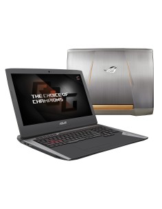 ASUS ROG G752VY-GB406T Computer portatile 43,9 cm (17.3") Full HD Intel® Core™ i7 64 GB DDR4-SDRAM 2000 GB HDD NVIDIA® GeForce®