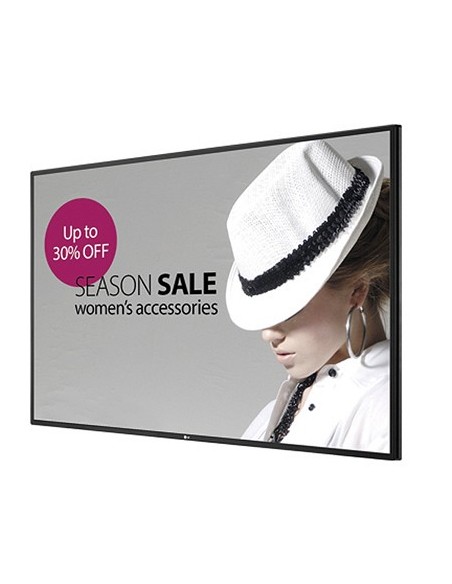 LG 42WX30 visualizzatore di messaggi Pannello piatto per segnaletica digitale 106,7 cm (42") LED 700 cd m² Full HD Nero