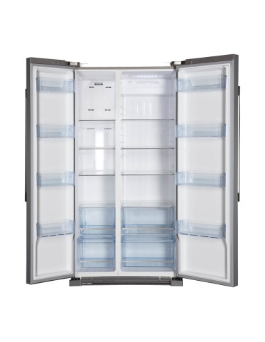 Haier HRF-628DF6 frigorifero side-by-side Libera installazione 570 L Argento