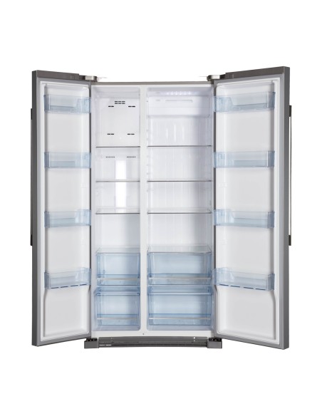 Haier HRF-628DF6 frigorifero side-by-side Libera installazione 570 L Argento