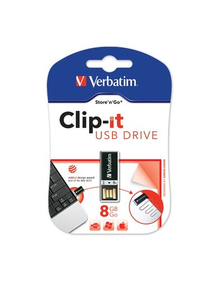Verbatim USB 2.0 8GB unità flash USB USB tipo A Nero