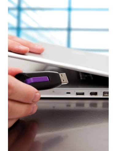 Verbatim V3 USB Drive 16GB unità flash USB USB tipo A 3.2 Gen 1 (3.1 Gen 1) Nero, Viola