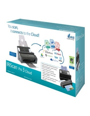 I.R.I.S. IRIS Scan Pro 3 Cloud Scanner ADF 600 x 600 DPI Nero