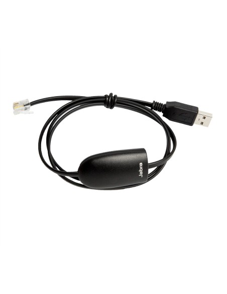 Jabra 14201-29 adattatore per inversione del genere dei cavi RJ-9 USB A Nero
