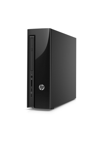 HP Slimline 450-a202nl DDR3L-SDRAM J2900 Desktop Intel® Pentium® 4 GB 500 GB HDD Windows 10 Home PC Nero