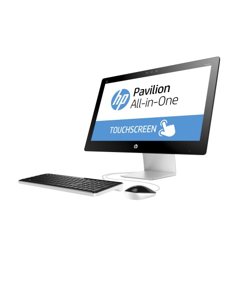 HP Pavilion 23-q190nl AMD A10 58,4 cm (23") 1920 x 1080 Pixel Touch screen 8 GB DDR3L-SDRAM 1000 GB HDD PC All-in-one Windows