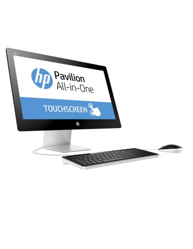 HP Pavilion 23-q190nl AMD A10 58,4 cm (23") 1920 x 1080 Pixel Touch screen 8 GB DDR3L-SDRAM 1000 GB HDD PC All-in-one Windows
