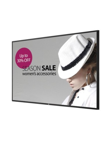 LG 47WX30 visualizzatore di messaggi Pannello piatto per segnaletica digitale 119,4 cm (47") LCD 700 cd m² Full HD Nero