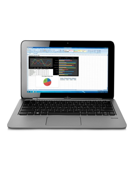 HP Elite x2 1011 G1 Ibrido (2 in 1) 29,5 cm (11.6") Touch screen Full HD Intel® Core™ M 8 GB DDR3L-SDRAM 256 GB SSD Wi-Fi 4
