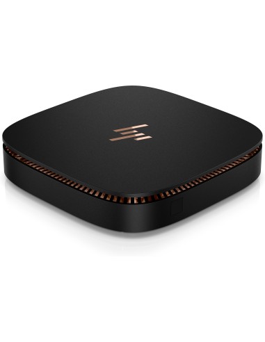 HP Elite Slice DDR4-SDRAM i3-6100T USFF Intel® Core™ i3 8 GB 256 GB SSD Windows 10 Pro Mini PC Nero