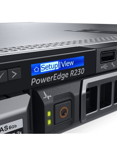 DELL PowerEdge R230 server 3,4 GHz 8 GB Rack (1U) Intel® Xeon® E3 v5 250 W DDR4-SDRAM