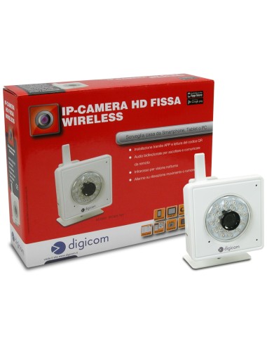 Digicom IPC331-T01 Telecamera di sicurezza IP Interno Cubo 1280 x 720 Pixel Pavimento