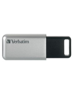 Verbatim Secure Pro unità flash USB 8 GB USB tipo A 3.2 Gen 1 (3.1 Gen 1) Nero, Argento
