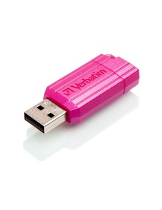 Verbatim PinStripe - Memoria USB da 16 GB - Rosa intenso