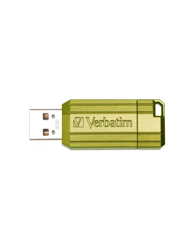 Verbatim PinStripe - Memoria USB da 16 GB - Verde eucalipto
