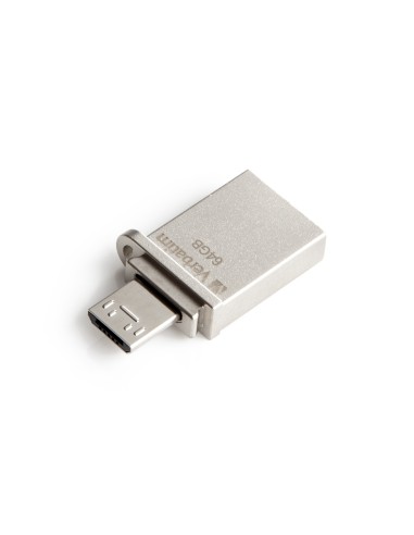 Verbatim Store 'n' Go OTG Micro unità flash USB 64 GB USB Type-A   Micro-USB 3.2 Gen 1 (3.1 Gen 1) Argento