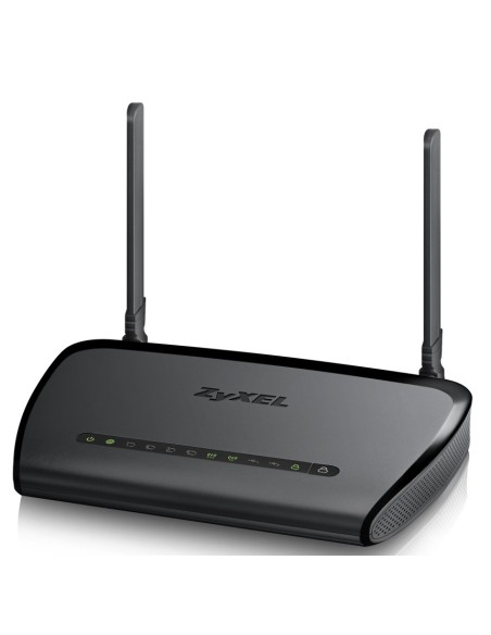 Zyxel NBG6616 router wireless Gigabit Ethernet Dual-band (2.4 GHz 5 GHz) 4G Nero