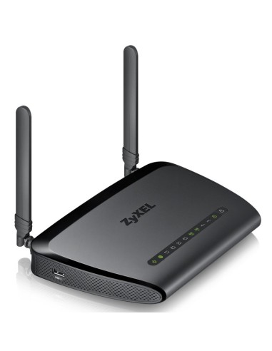 Zyxel NBG6616 router wireless Gigabit Ethernet Dual-band (2.4 GHz 5 GHz) 4G Nero
