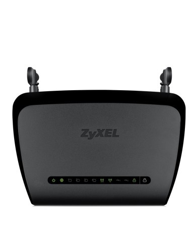 Zyxel NBG6616 router wireless Gigabit Ethernet Dual-band (2.4 GHz 5 GHz) 4G Nero