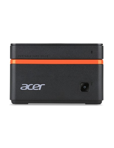 Acer Revo M1-601 DDR3L-SDRAM J3060 Intel® Celeron® 4 GB 32 GB SSD FreeDOS PC Nero, Arancione