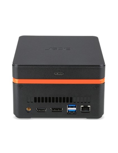 Acer Revo M1-601 DDR3L-SDRAM J3060 Intel® Celeron® 4 GB 32 GB SSD FreeDOS PC Nero, Arancione