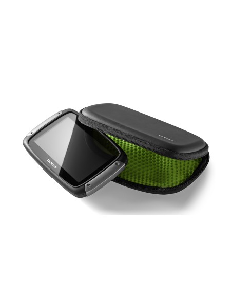TomTom 9UUA.001.60 custodia per navigatore 12,7 cm (5") Cover a guscio Nero, Verde
